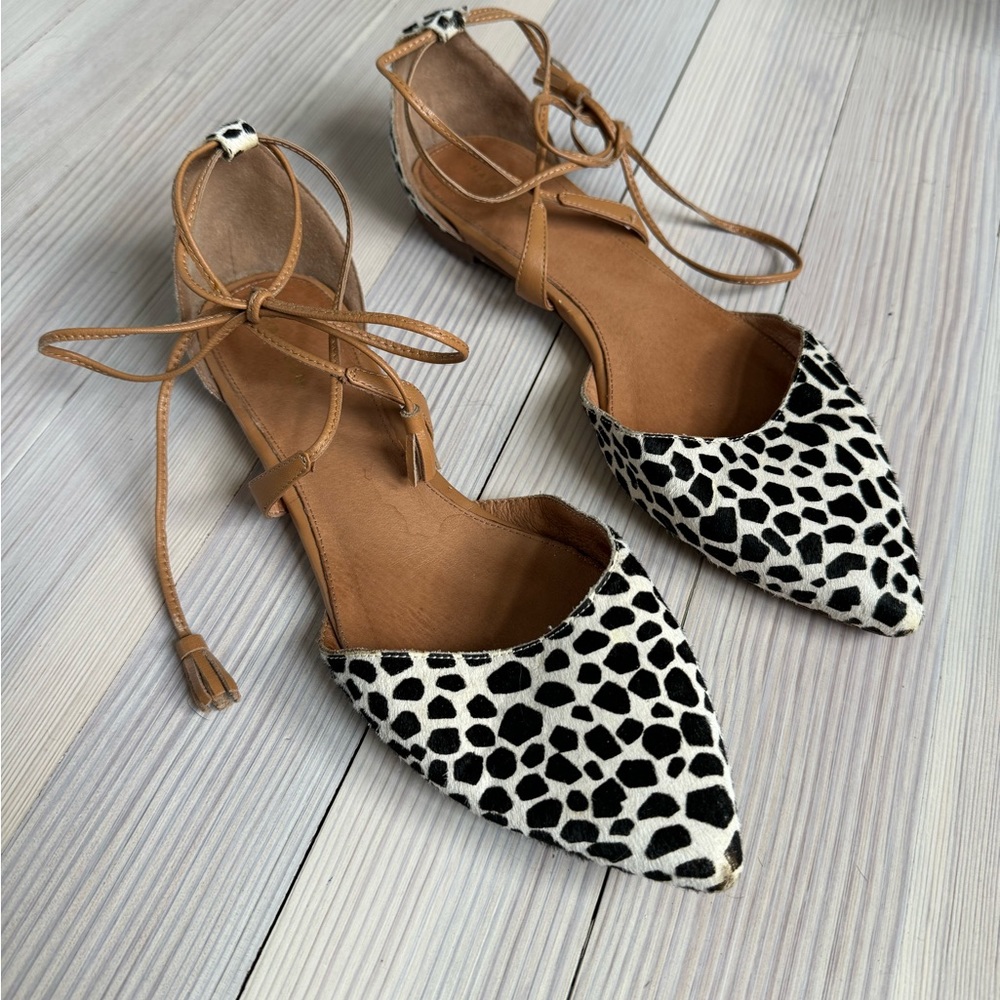 Halogen animal print flats